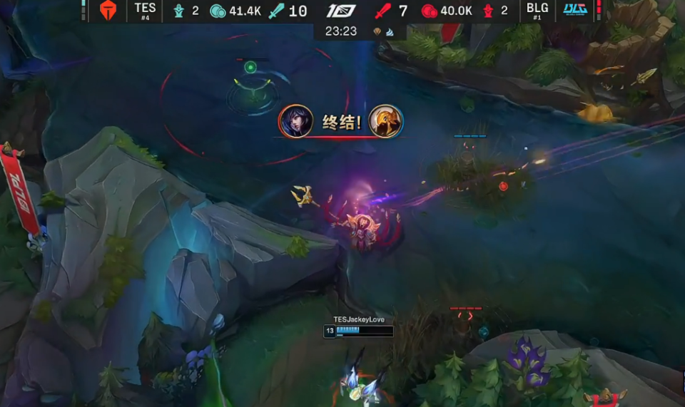 开云-TES绝杀RNG，BDD操刀奇招英雄翻盘四强赛3:1